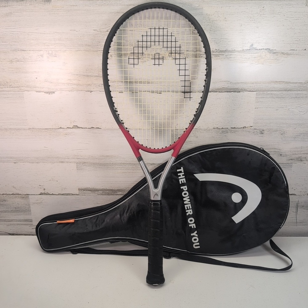 HEAD Ti S2 Tennis Racquet 4 3/8 Grip Titanium Extra Long w/ Case